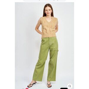 Emory Park High Rise Fit Cargo Pants Size Small Size 26" Waist New